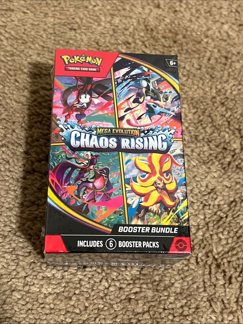 Pokemon Chaos Rising Booster Bundle - Red, Black, Yellow